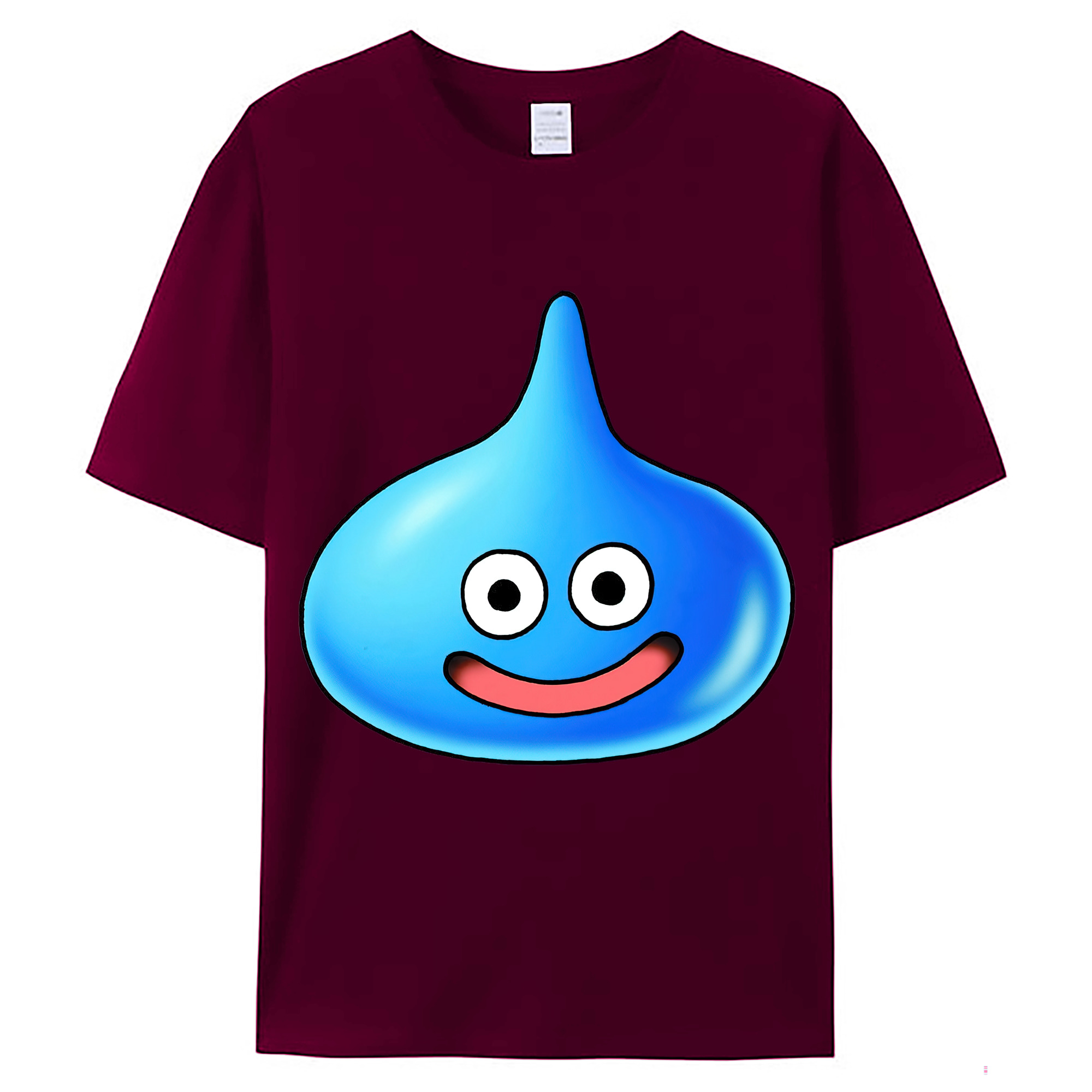 （画像用） ドラゴンクエスト Doragon Kuesuto Dragon Quest レディースカジュアルプリントTシャツ（綿100％）